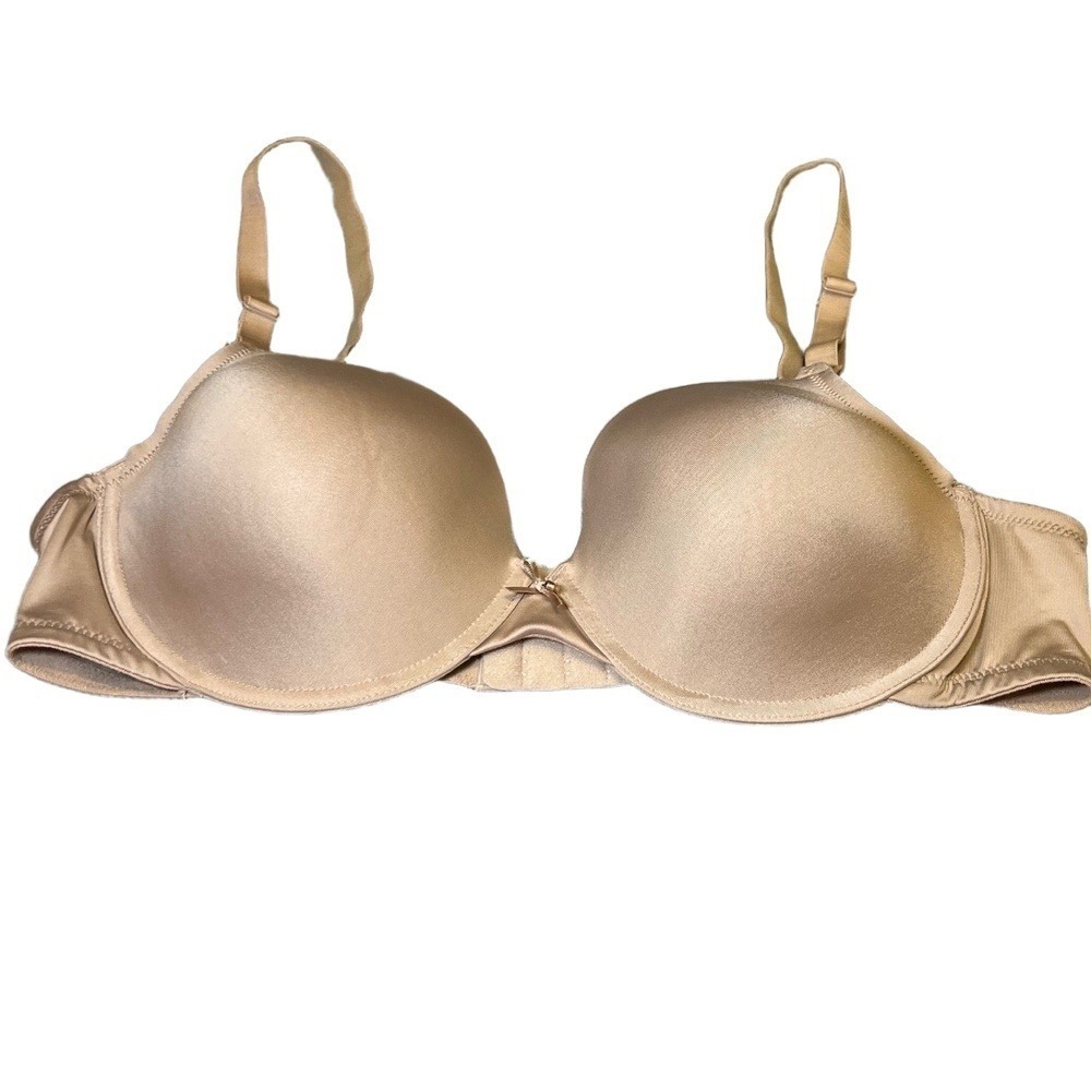 Leading‎ Lady Nursing Bra Womens 40C Nude PushUp Underwire Adjustable Modern